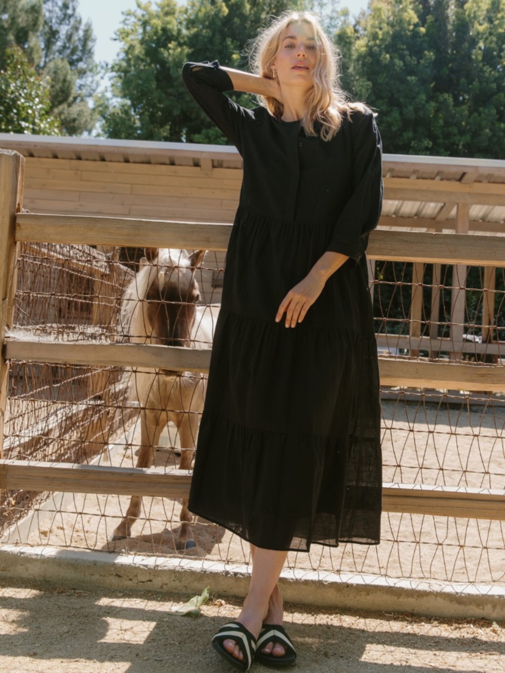 Jenni Kayne Tiered James Dress NWT
